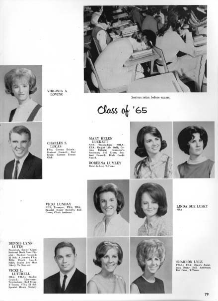 Senior Class of 1965