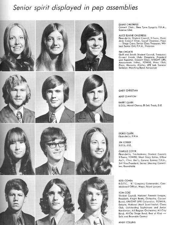 Senior Class of 1973