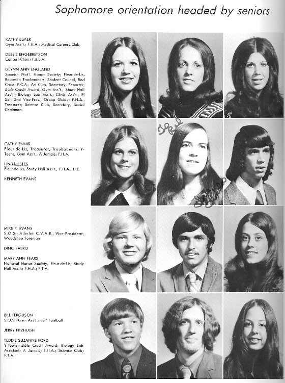 Senior Class of 1973