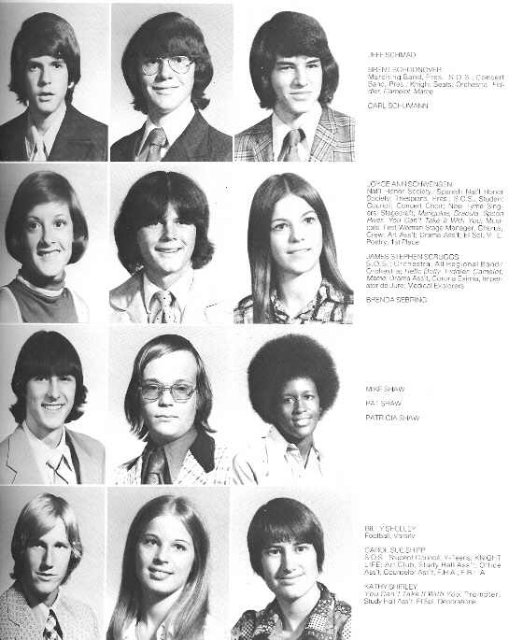 Senior Class of 1975